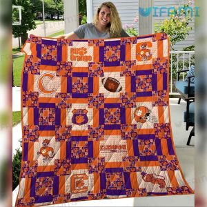 Clemson Blanket Classic Style Clemson Tigers Gift