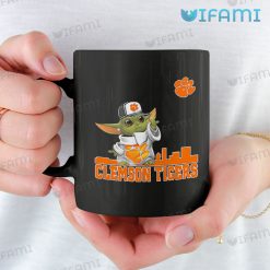 Clemson Coffee Mug Baby Yoda Clemson City Gift 11oz Mug
