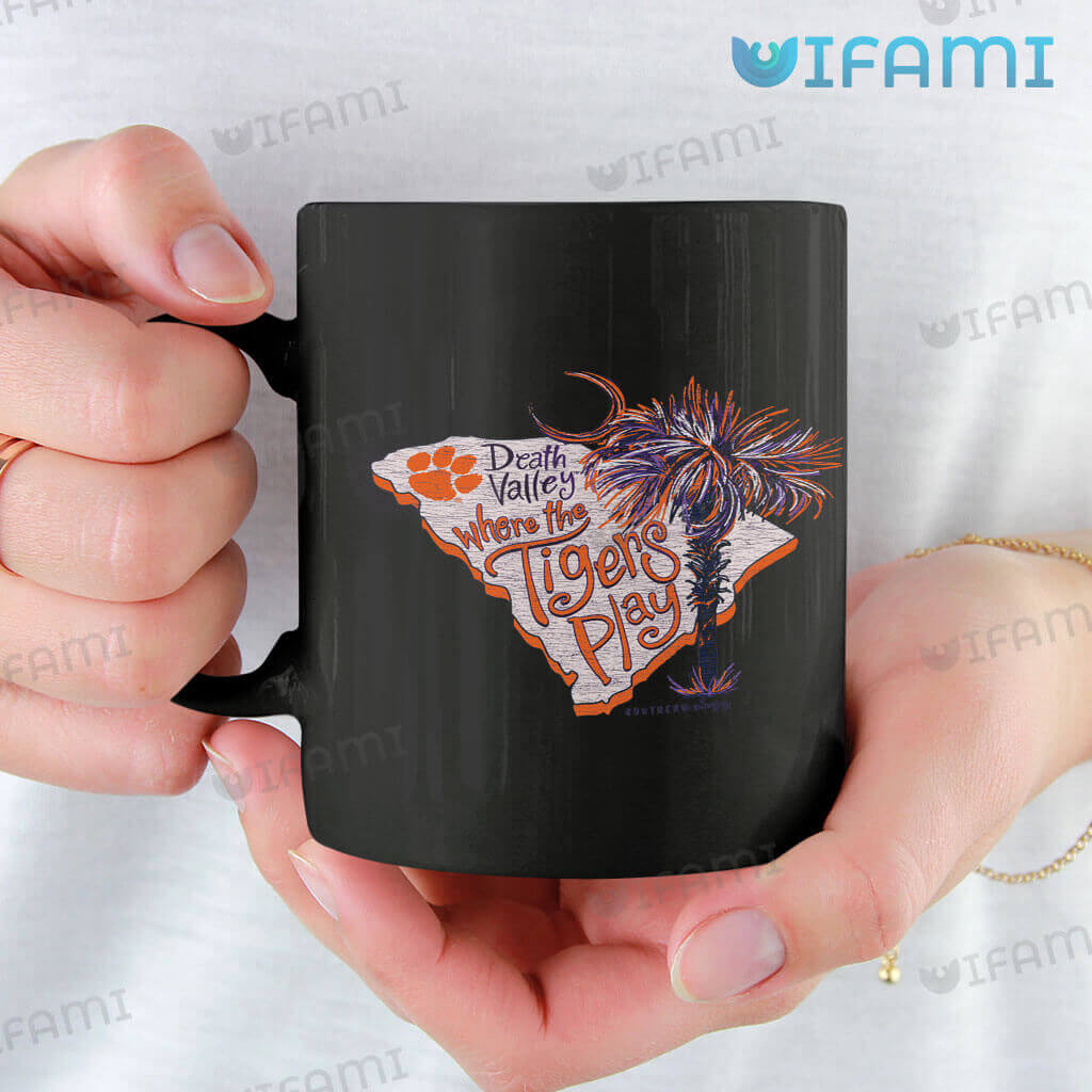 Awesome Clemson Death Valley Where The Tigers Play Coffee Mug Gift 