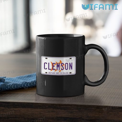 Clemson Coffee Mug License Plate Clemson Tigers Gift