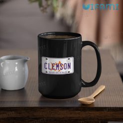 Clemson Coffee Mug License Plate Clemson Tigers Gift Mug 15oz