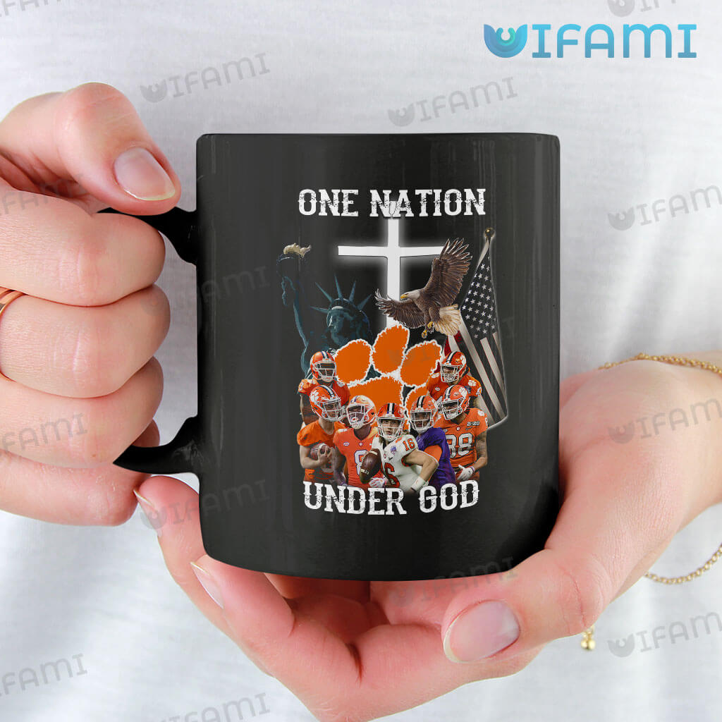 Perfect Clemson One Nation Under God 
Coffee Mug Clemson Tigers Gift