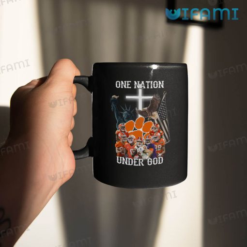 Clemson Coffee Mug One Nation Under God Clemson Tigers Gift