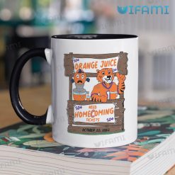Clemson Coffee Mug Orange Juice Need Homecoming Tickets Gift Two Tone Coffee Mug