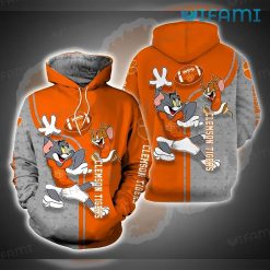 Clemson Hoodie 3D Tom And Jerry Clemson Tigers Gift