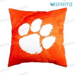 Clemson Pillow Bleed Orange Clemson Tigers Gift