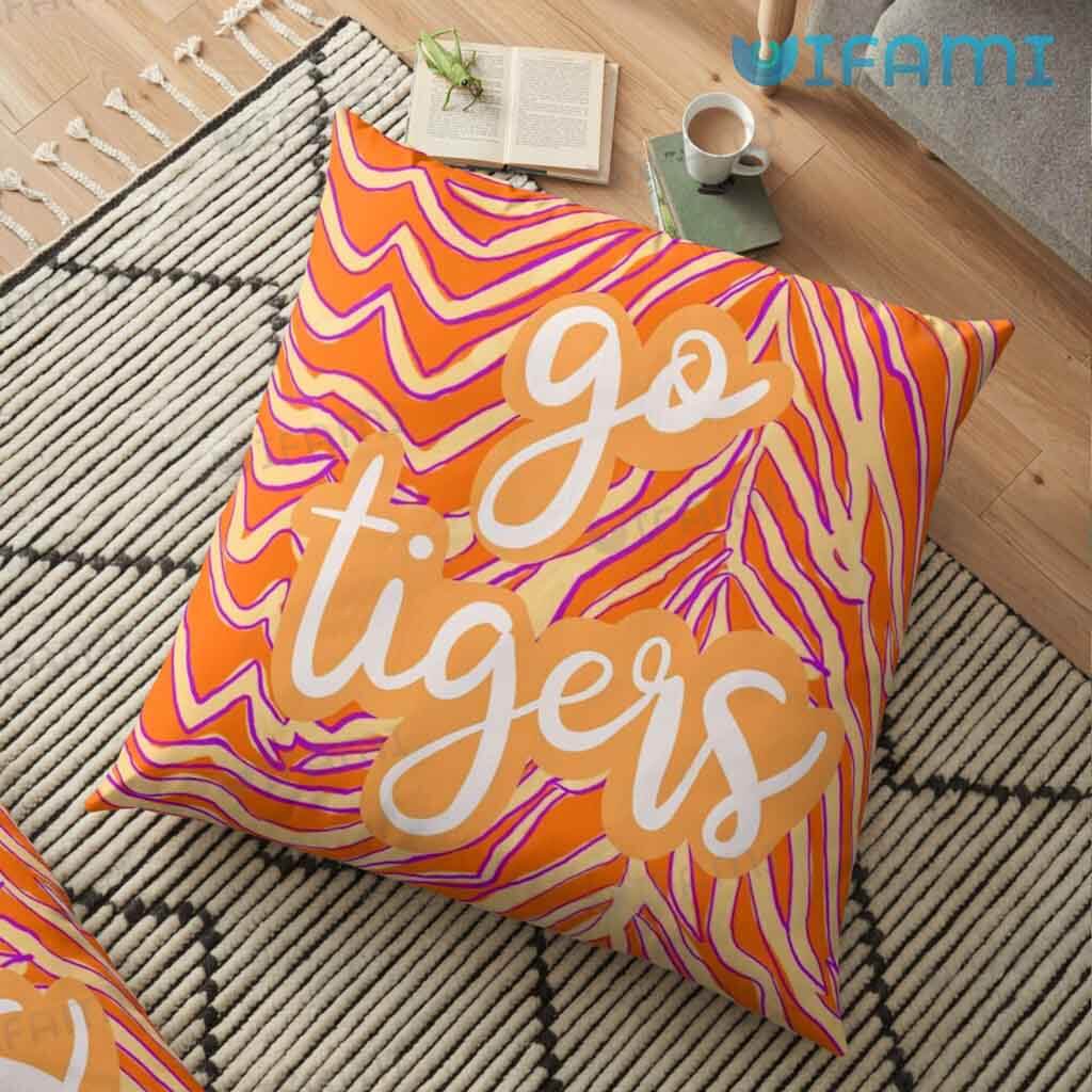 Adorable Clemson Go Tigers Pillow Clemson Tigers Gift