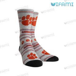 Clemson Socks Logo Line Pattern Clemson Tigers Gift