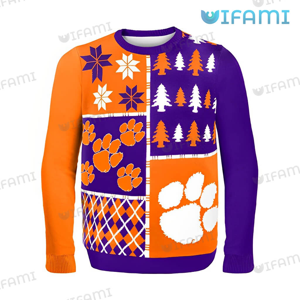 Unique Clemson Classic Style  Sweater Clemson Tigers Gift