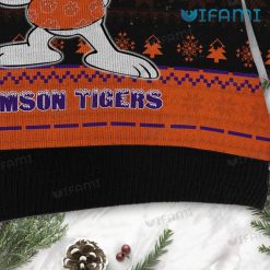 Clemson Sweater Snoopy Dabbing Christmas Clemson Tigers Zoom