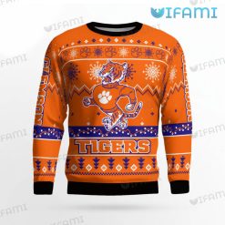 Clemson Sweater Tigers Mascot Clemson Christmas Gift Front