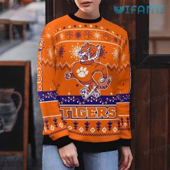 Clemson Sweater Tigers Mascot Clemson Christmas Gift Women
