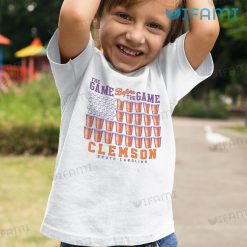 Clemson The Game Before The Game Shirt Clemson Tigers Kid Tshirt