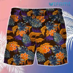 Clemson Tigers Beach Short Stress Blessed Obsessed Clemson Gift Back
