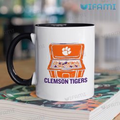 Clemson Tigers Beer Crate Mug Clemson Gift Two Tone Coffee Mug