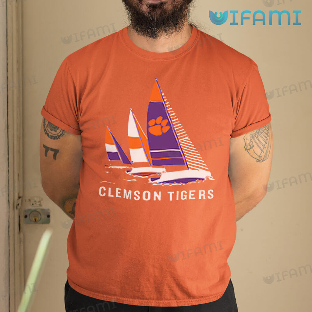 Classic Clemson Tigers Coastal Sailing Shirt Clemson Gift