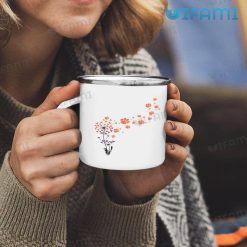 Clemson Tigers Coffee Mug Clemson Flowers Gift Enamel Camping Mug