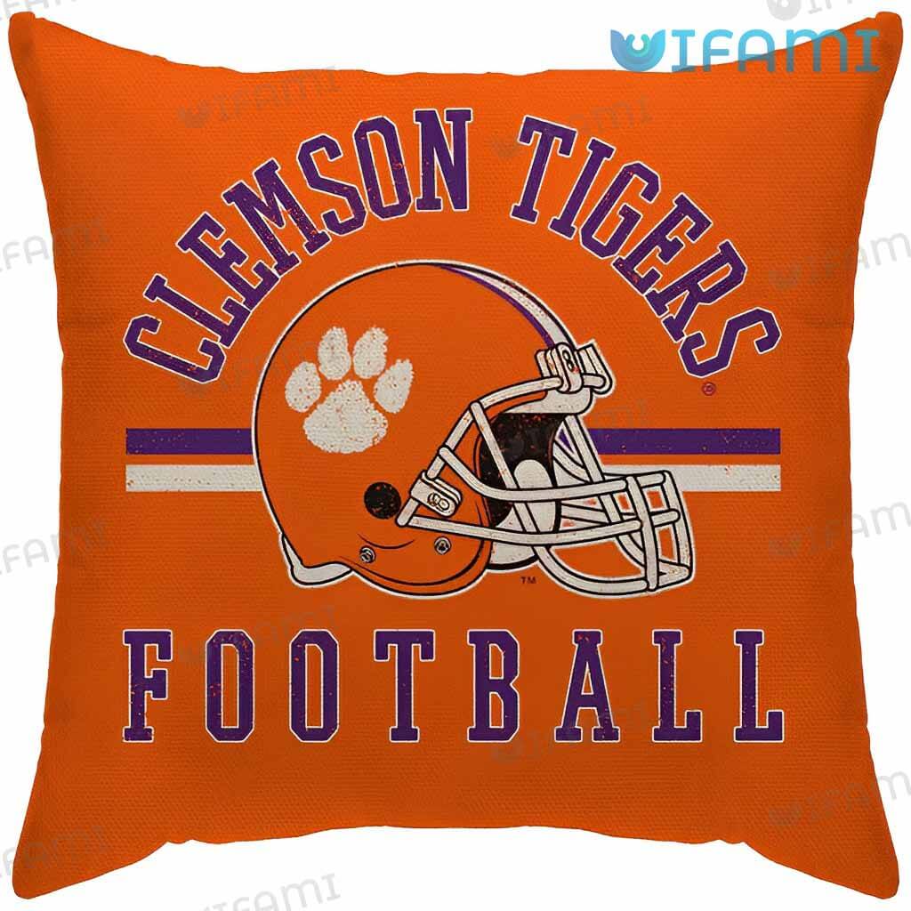 Cute Clemson Tigers Football Helmet Pillow Clemson Gift