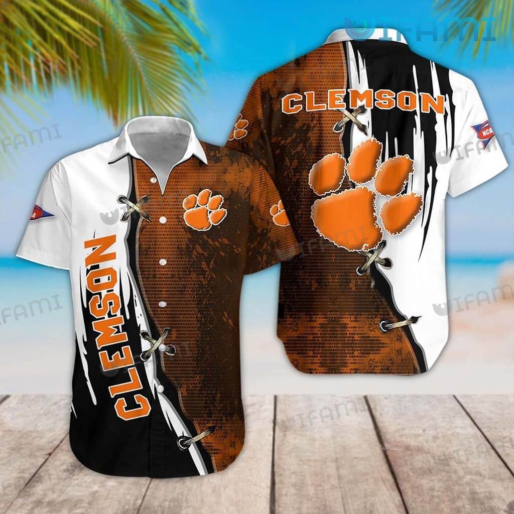 Classic Clemson Tigers Hawaiian Shirt Clemson Gift