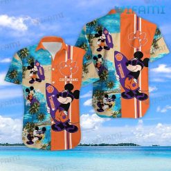 Clemson Tigers Hawaiian Shirt Mickey Mouse Clemson Gift