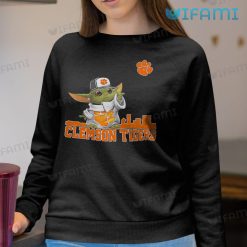 Clemson Tigers Shirt Baby Yoda Clemson City Sweatshirt