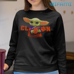 Clemson Tigers Shirt Baby Yoda Sweatshirt