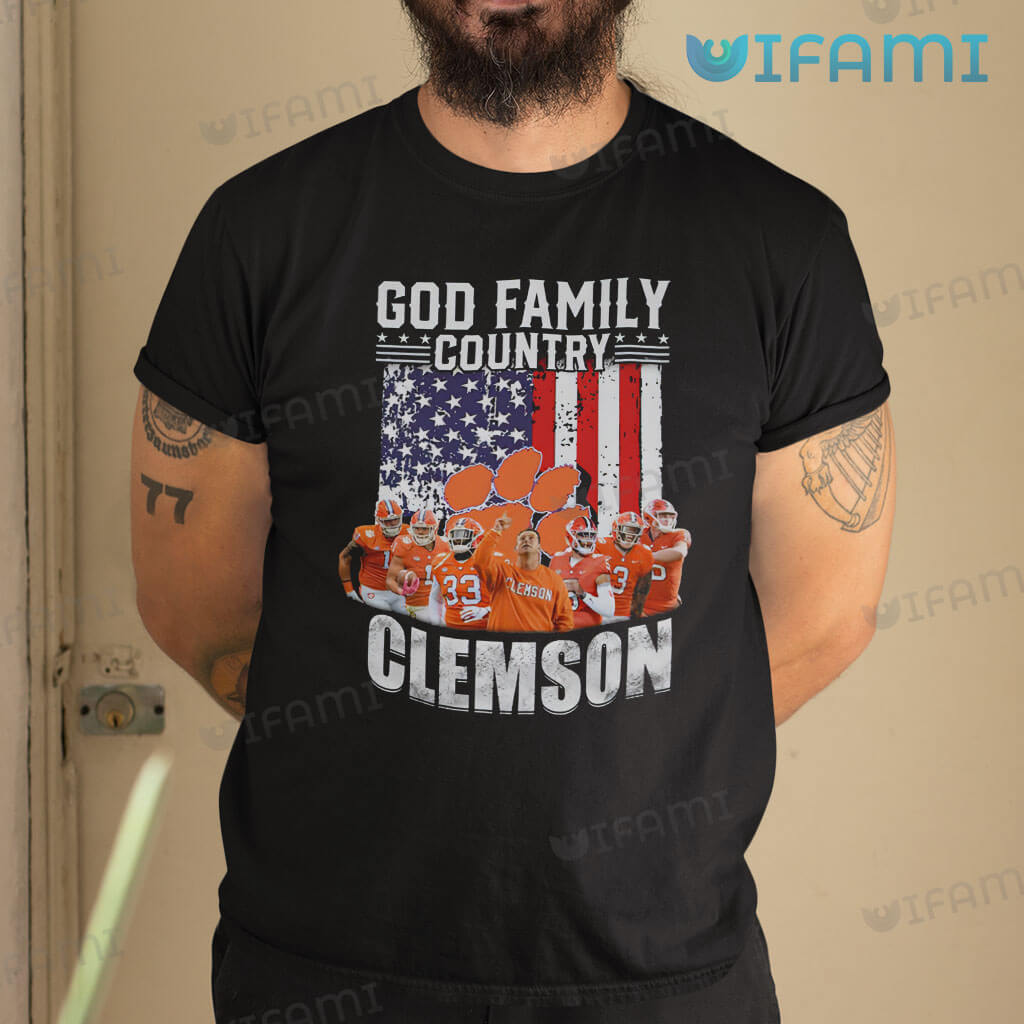 Special Clemson Tigers Shirt God Family Country Clemson Gift