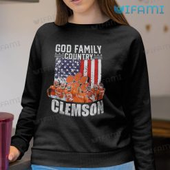 Clemson Tigers Shirt God Family Country Clemson Sweatshirt