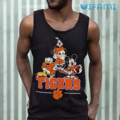Clemson Tigers Shirt Mickey Donald Goofy Clemson Tank Top