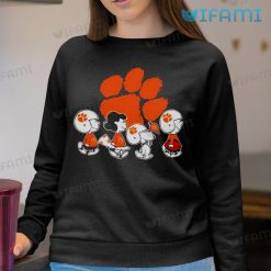 Clemson Tigers Shirt Snoopy And Friends Clemson Sweatshirt