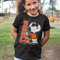 Clemson Tigers Shirt Snoopy Football Clemson Kid Tshirt