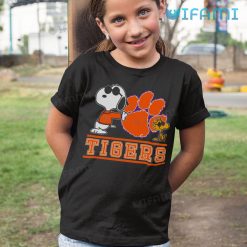 Clemson Tigers Shirt Snoopy Woodstock Clemson Kid Tshirt