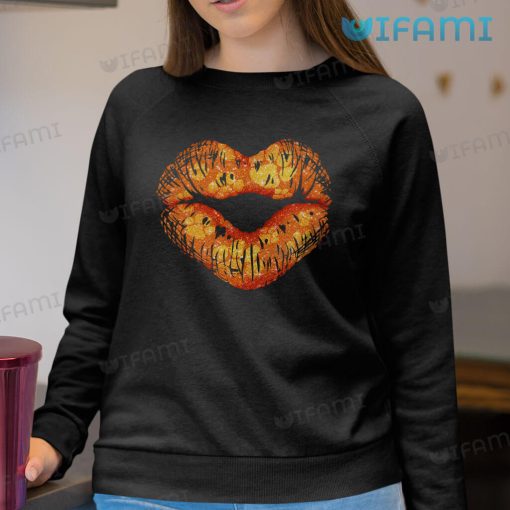 Clemson Tigers Shirt Sparkling Lips Gift