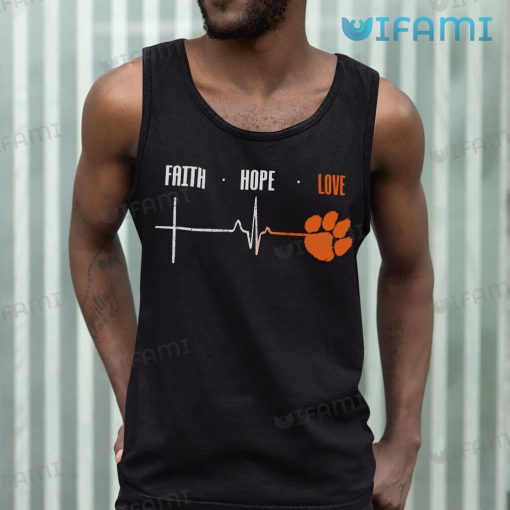 Clemson Tigers Shirt Faith Hope Love Gift