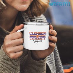 Clemson Tigers University Mug Clemson Gift Enamel Camping Mug