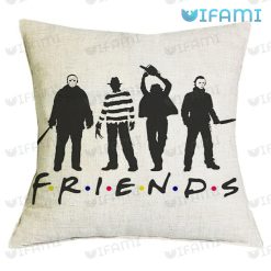 Friends Michael Myers Jason Voorhees Freddy Krueger Leatherface Pillow Halloween Gift