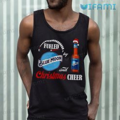 Fueled By Blue Moon Beer And Christmas Cheer Tank Top Beer Lover Gift