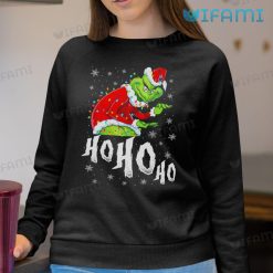 Grinch Ho Ho Ho Shirt Christmas Light Sweatshirt