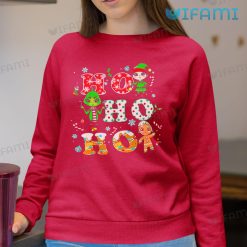 Grinch Ho Ho Ho Shirt Elf Ginger Christmas Sweatshirt