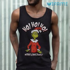 Grinch Ho Ho Ho Shirt Merry Christmas Tank Top