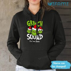 Grinch Squad Shirt Custom Name Christmas Hoodie