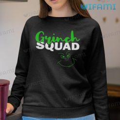 Grinch Squad Shirt Grinch Face Shape Christmas Sweatshirt