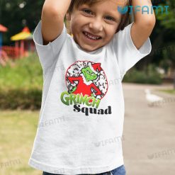Grinch Squad Shirt Santa Suit Christmas Kid Tshirt
