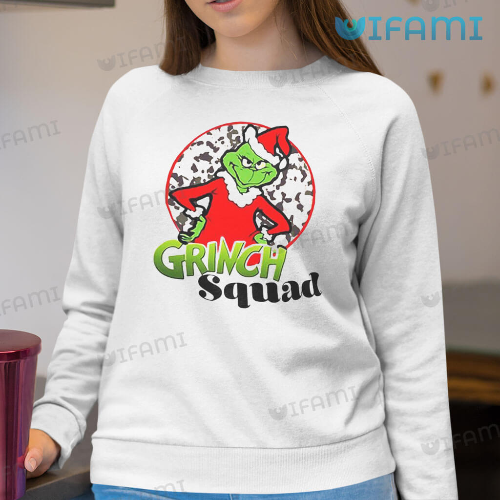 Resting Grinch Face Shirt Santa Grinch Gift - Personalized Gifts