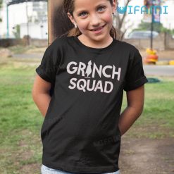 Grinch Squad Shirt Simple Christmas Kid Tshirt