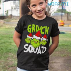 Grinch Squad Shirt Three Grinches Christmas Kid Tshirt
