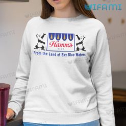 Hamms Beer Shirt 2 Cute Bears Sweatshirt For Beer Lovers