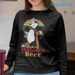 Hamms Beer Shirt Cute Hockey Bear Hamms Sweatshirt For Beer Lovers