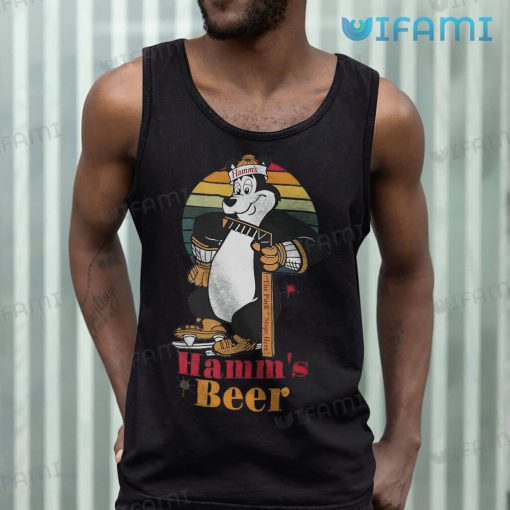 Hamms Beer Shirt Cute Hockey Bear Hamms Gift For Beer Lovers