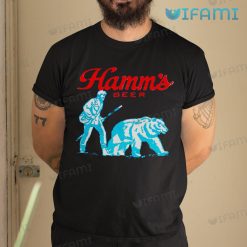 Hamms Beer Hawaiian Shirt Palm Tree Hamms Gift For Beer Lovers
